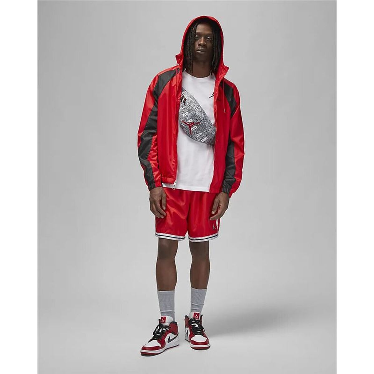 Men's Sports Jacket Nike Jordan Essentials Red-1