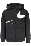 NIKE KIDS' BLACK ZIP-UP SWEATSHIRT-0