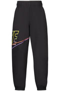NIKE KIDS' BLACK LONG TRACK PANTS-0